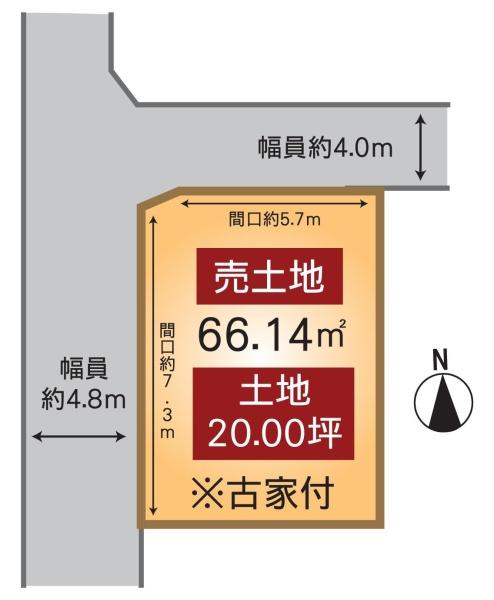 京都市山科区東野南井ノ上町の土地