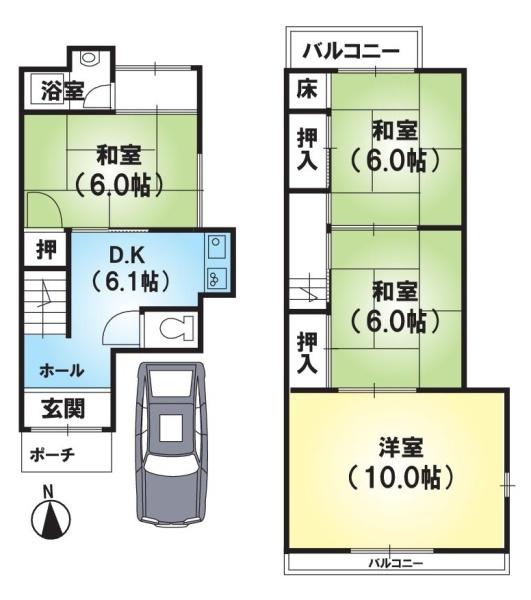 山科区東野竹田