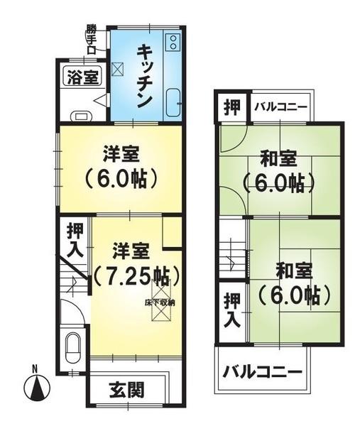 京都市山科区西野後藤の中古一戸建て