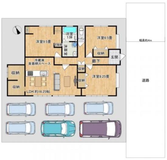 霧島市隼人町姫城（平屋）３LDK