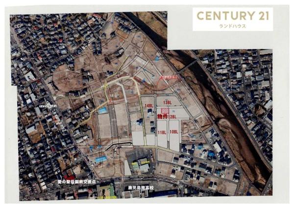 区画整理地内　上福元町35坪　建築条件無