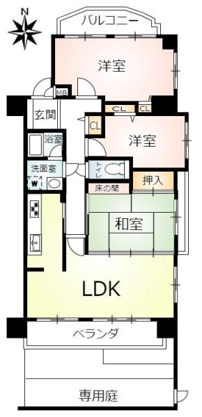 ライオンズマンション中岩田