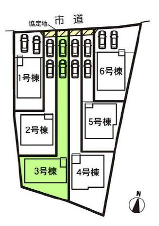 豊橋市大脇町23-1期　3号棟