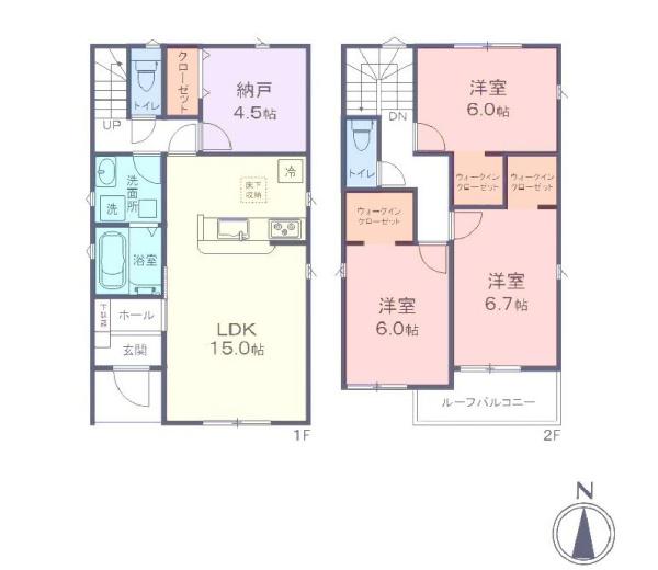 豊橋市緑ヶ丘23-1期　2号棟