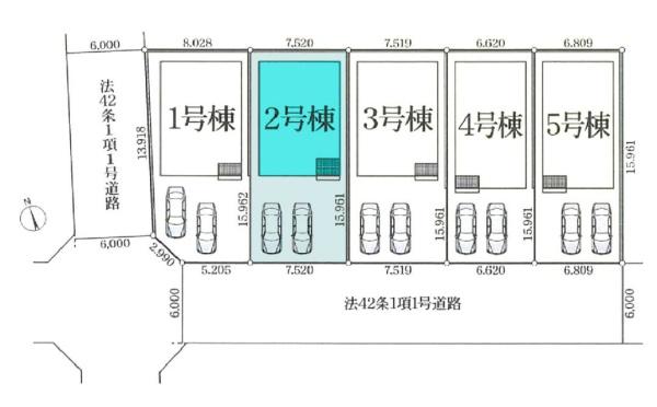 豊川市谷川町第1　2号棟