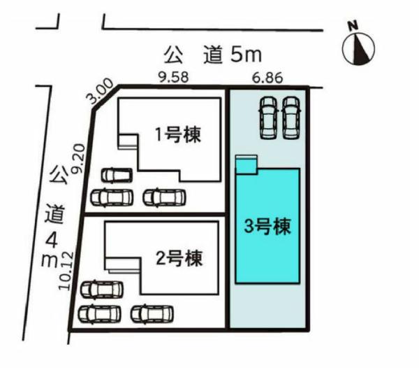豊川市市田町第1期　3号棟