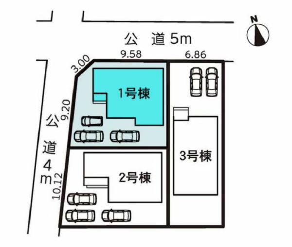 豊川市市田町第1期　1号棟