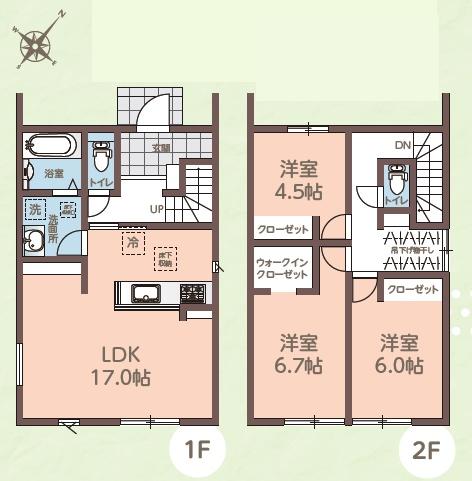 豊橋市下地町23-1期　2号棟