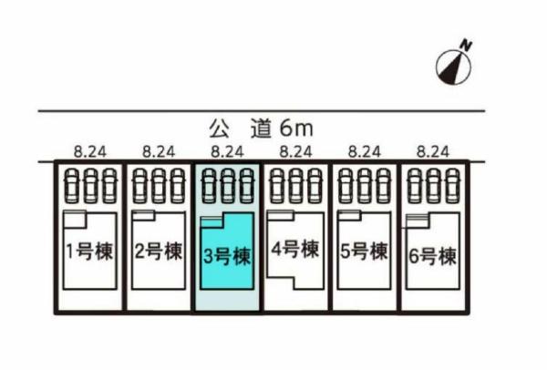 豊橋東脇4丁目第1期　3号棟