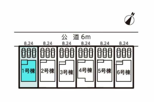 豊橋東脇4丁目第1期　1号棟