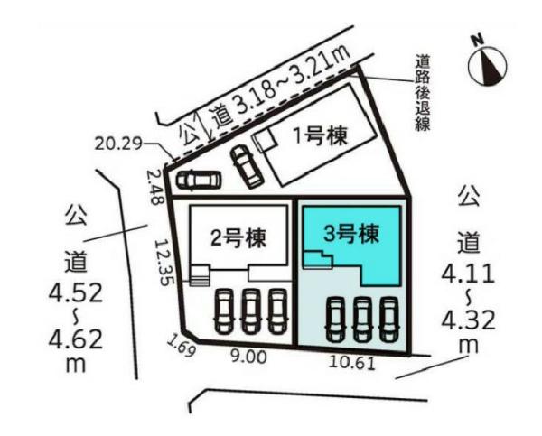 豊橋草間町第1期　3号棟