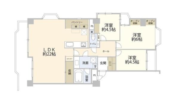 ライオンズマンション南栄　2F
