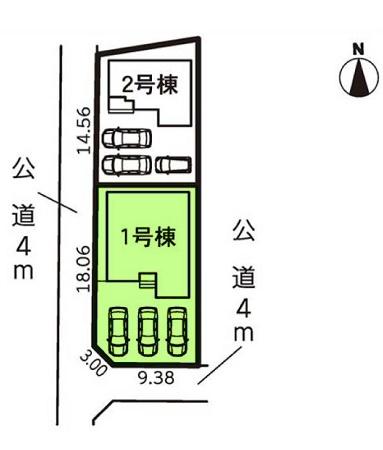豊川伊奈町佐脇原第2期　1号棟