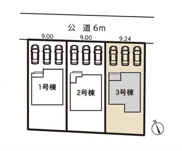 豊橋市牛川町第5　3号棟