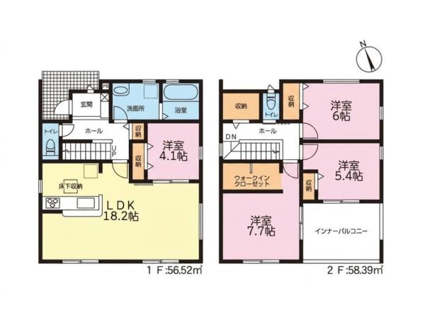 豊橋市牛川町第5 2号棟