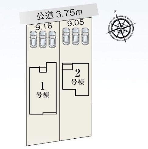 豊橋市日色野町第1期　2号棟