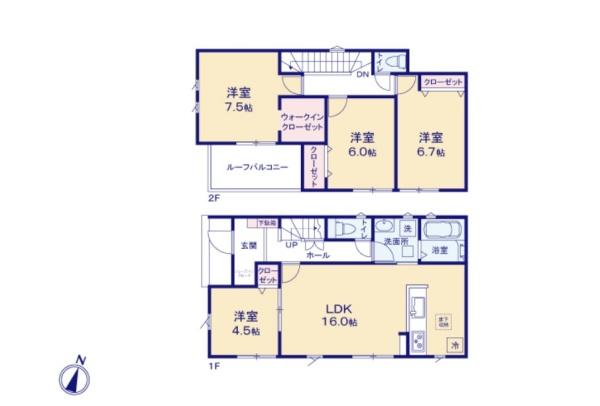豊川国府町第1期　１号棟