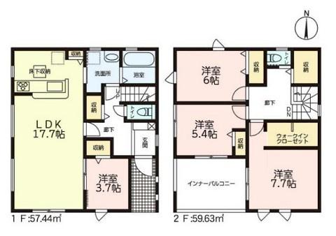 豊橋市多米中町2丁目59期　2号棟