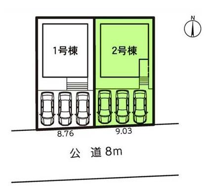 豊橋市多米中町2丁目59期　2号棟
