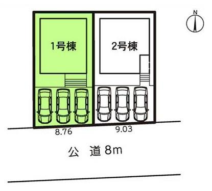豊橋市多米中町2丁目59期　1号棟