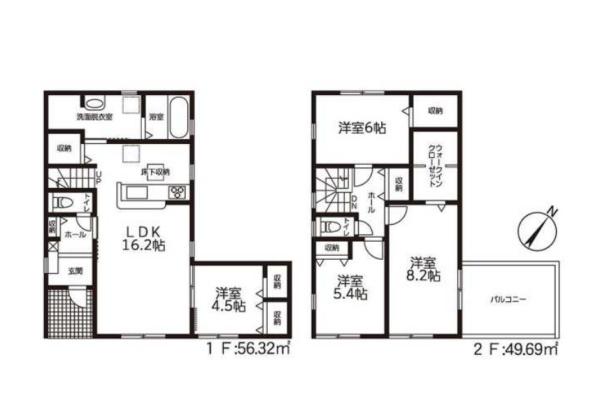 豊川市中条町59期　4号棟