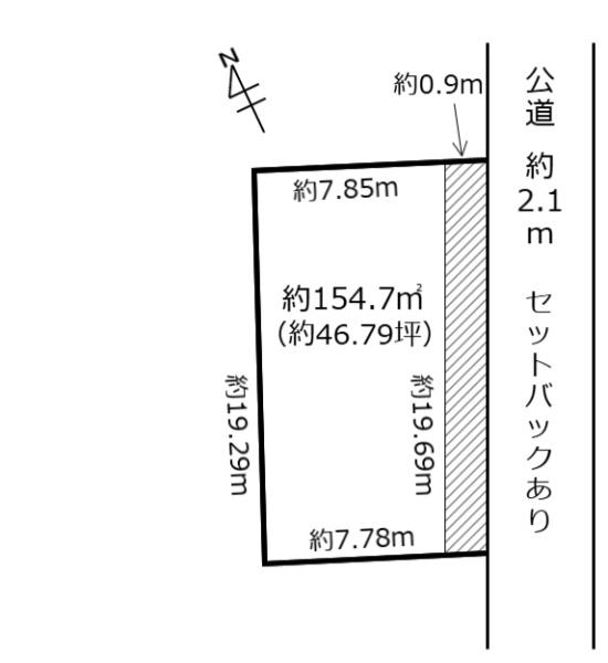 大垣市南頬町３丁目の土地