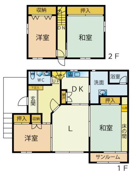 【大きな車庫のある家】常盤１条２丁目戸建