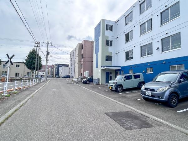 コーポラス安原(前面道路含む現地写真)