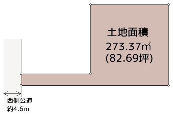 大坪西2丁目土地