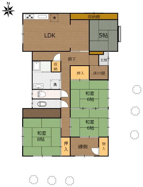 青島4丁目平家戸建