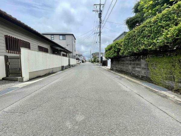 恒久３丁目新築用地。南道路135坪の整形地。