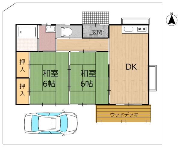 恒久3丁目平家戸建