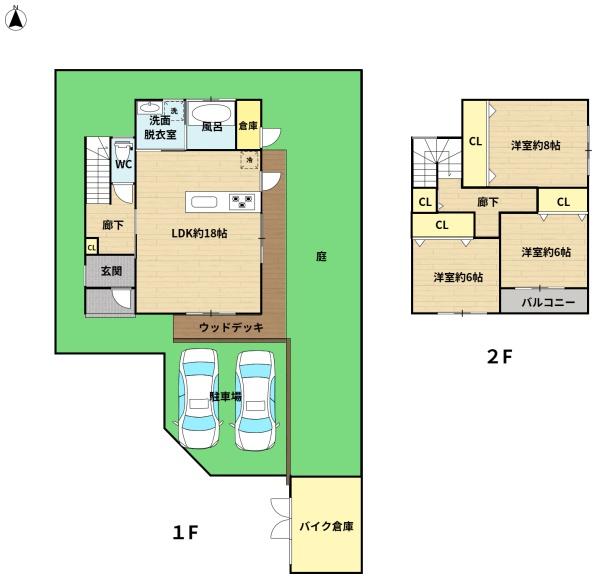 大字恒久中古住宅