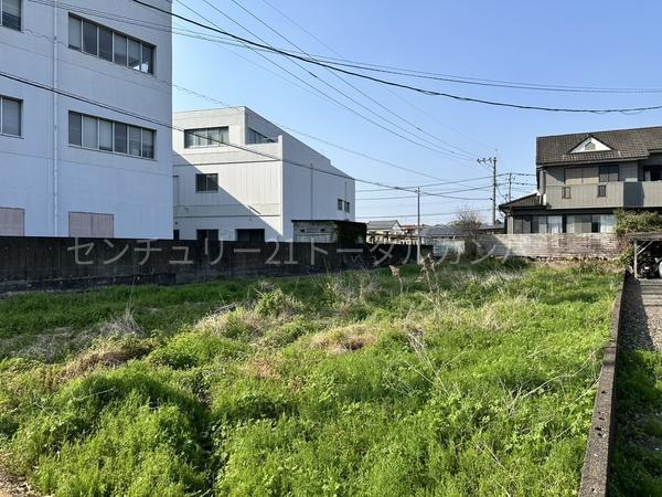 高鍋町の100坪超え平家可能な更地です