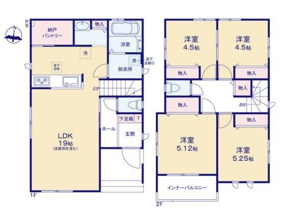 希望ケ丘２期　１号棟