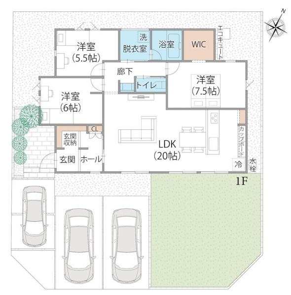 FelidiaGarden宮崎市佐土原町下田島6号棟