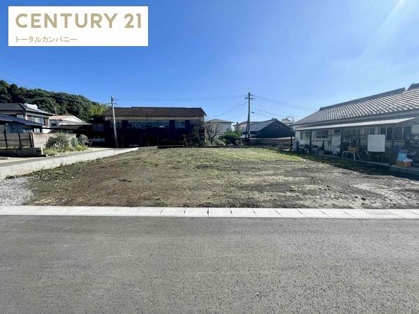【高台】下北方町100坪超の新築用地　建築条件無し