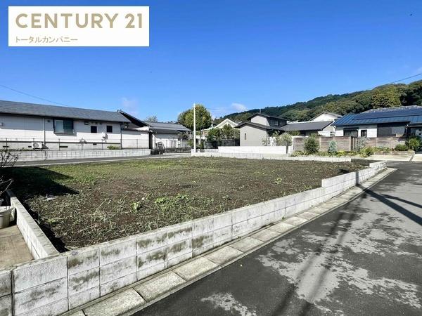 【高台】下北方町100坪超の新築用地　建築条件無し