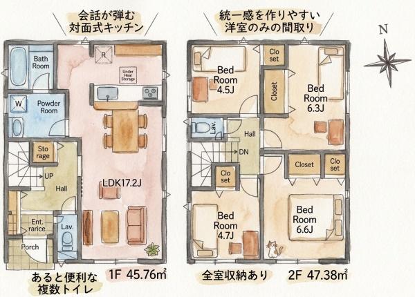 宮崎市大字小松の新築一戸建