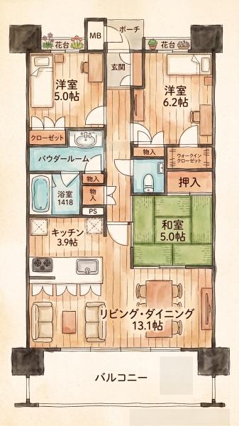 ＭＪＲザ・ガーデン宮崎駅前