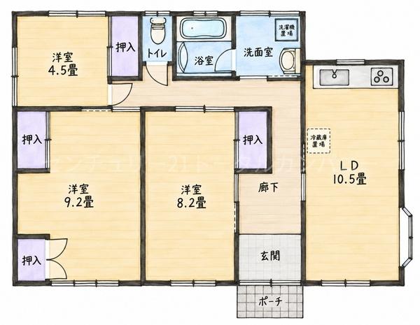 清武町加納甲中古住宅