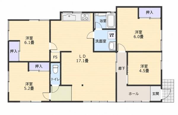 志比田町中古住宅