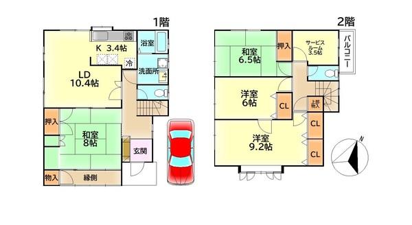 阪南市舞４丁目の中古一戸建