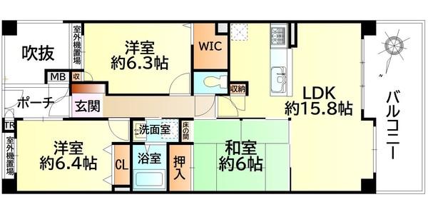 エバーランドシティ新・泉北三番館　中古マンション