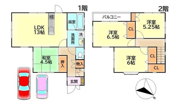 貝塚市新井の中古一戸建て