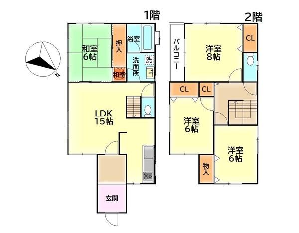 阪南市尾崎町８丁目の中古一戸建