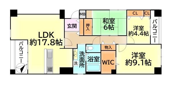 コスタミラにしきのはま４番館　中古マンション