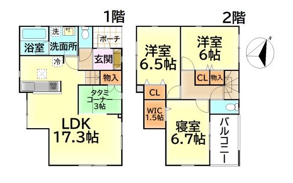 岸和田市真上町の新築一戸建