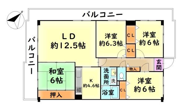 コーストアベニュー岸和田コーポラス３号棟　中古マンション