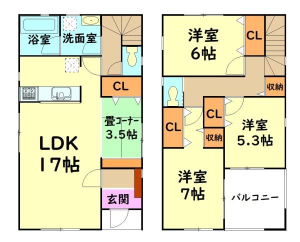 泉佐野市下瓦屋５丁目の新築一戸建